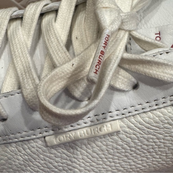 Tory Burch lady bug sneaker size 9.5 washed berry EUC - Picture 8 of 10